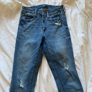 Aeropostale size 4 high-rise curvy jeans